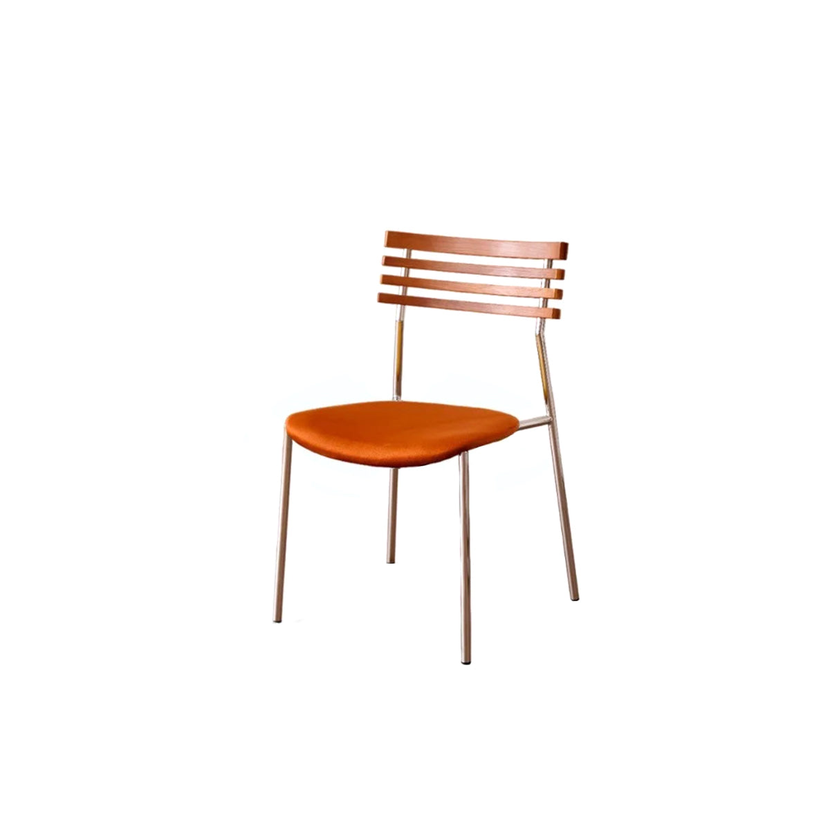 Dining Chair Wood Backrest MCM Mid-Century Nordic Contemporary Kitchen Office Living Room Home Furniture Housewarming Gift