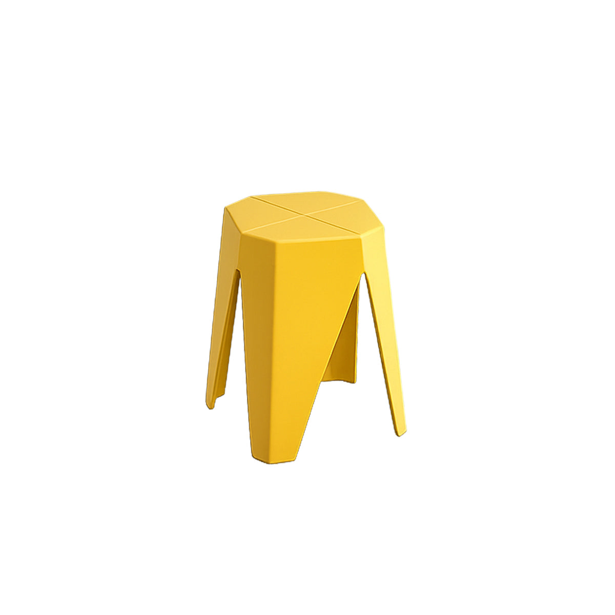 Dining Chair Stool Origami Eco-Mold Recycled ABS Nordic Retro Colorful Kitchen Office Home Furniture Housewarming Gift Dining